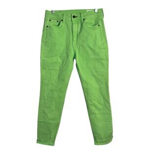 rag & bone High Rise Skinny | Size 27 | Color Lime